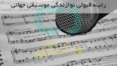 رتبه قبولی آهنگسازی