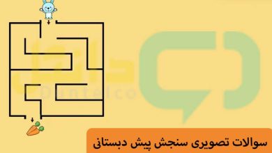 سوالات تصویری سنجش پیش دبستانی