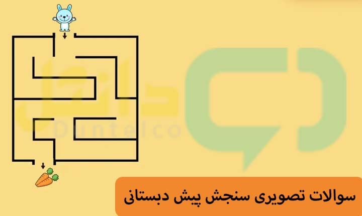 سوالات تصویری سنجش پیش دبستانی